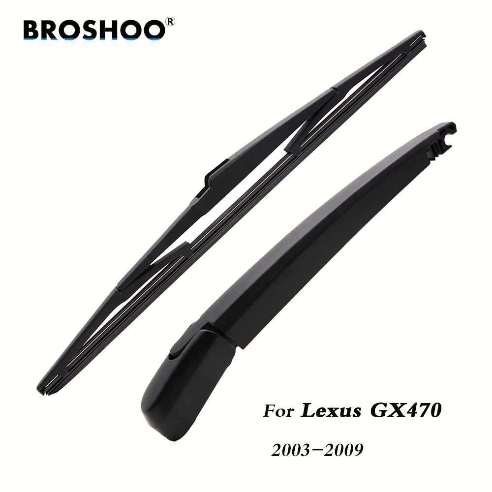 BROSHOO Car Rear Wiper Blades Back Windscreen Wiper Arm For Lexus GX470 Hatchback (2003-2009) 355mm,Windshield Auto Styling BROSHOO Car Rear Wiper Blades Back Windscreen Wiper Arm For Lexus GX470 Hatchback (2003-2009) 355mm,Windshield Auto Styling