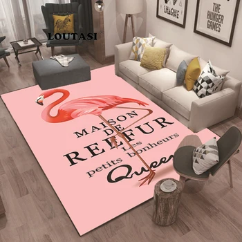 

LOUTASI Sofa Chair Floor Mats Doormat for Living Room Bedroom Rectangle Carpets Floor Mats Modern Outdoor Area Rugs Home Decor