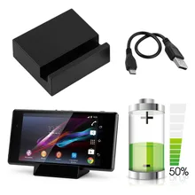 High Quality New Magnetic Desktop Charging Dock Station Stand Charger Cradle USB Cable For SONY Xperia Z1 Z2 Z3 Wholesale
