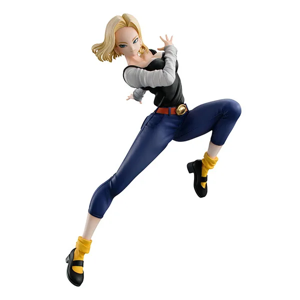 

20cm Anime Dragon Ball Z Android No. 18 Ver 4 Lazuli Action Figure Toy