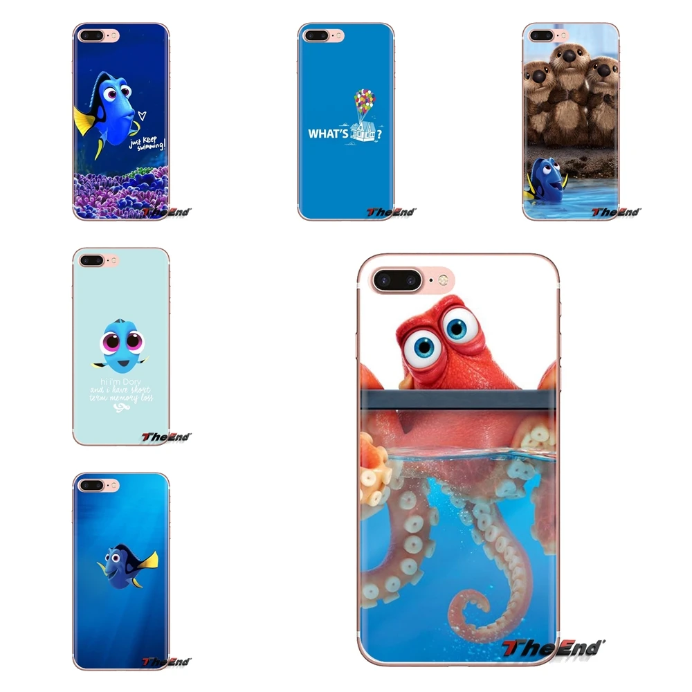 Силиконовый чехол для телефона Samsung Galaxy S3 S4 S5 Mini S6 S7 Edge S8 S9 S10 Plus Note 3 4 5 8 9 Finding Nemo Dory |