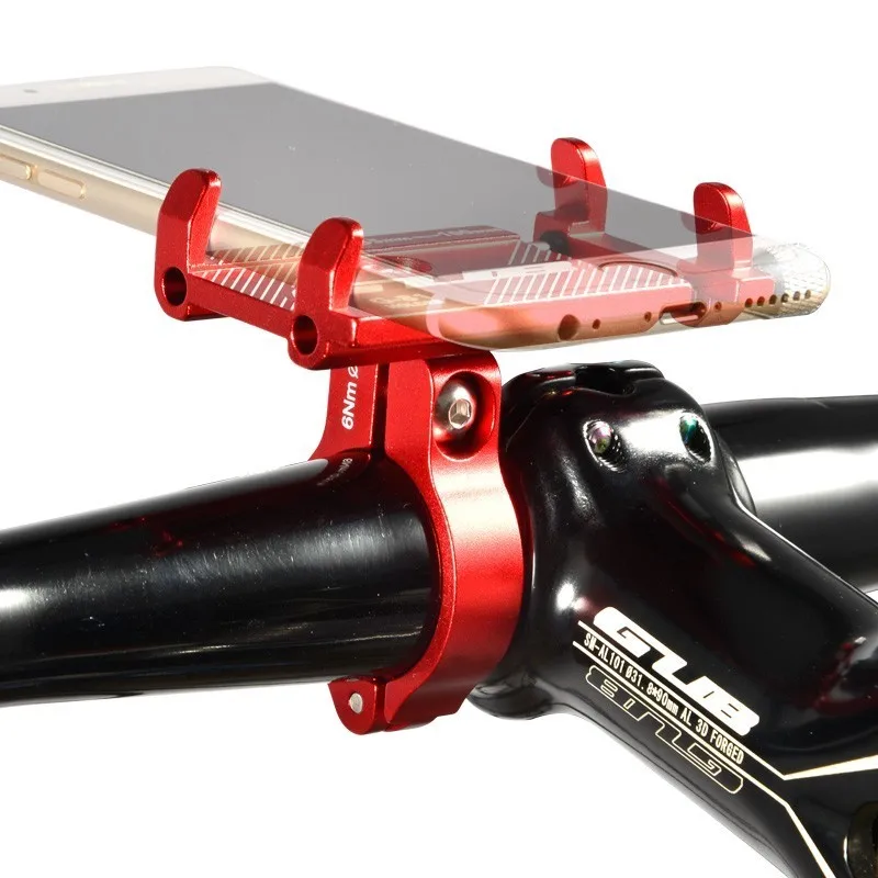 

GUB G81 G-81 Aluminum Bicycle Phone Stand For 3.5-6.2 inch Smartphone Bicycle Handlebar tSupport GPS Phone Mount Holder