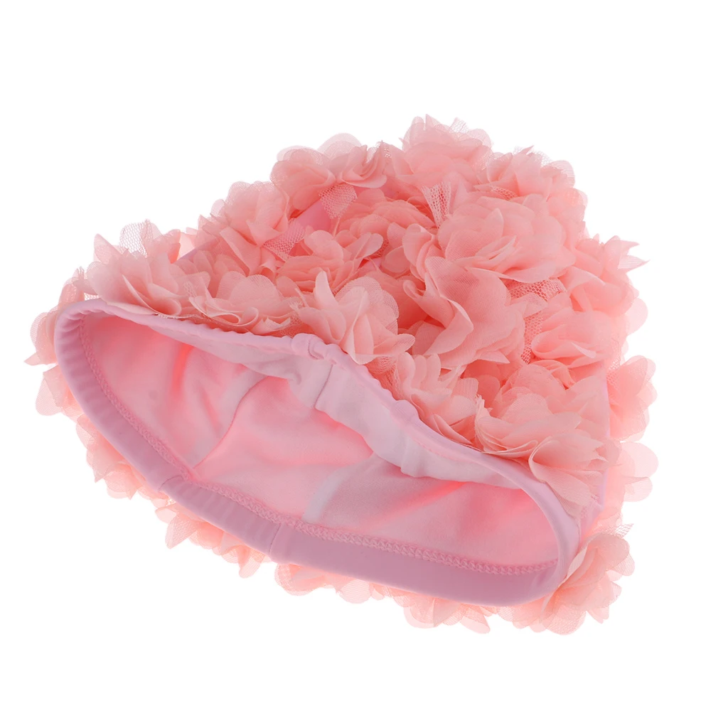 Nylon Retro Floral Swimming Cap Women Ladies Various Colors Available for Sportswear Accessories Swim Swimming Caps Hats