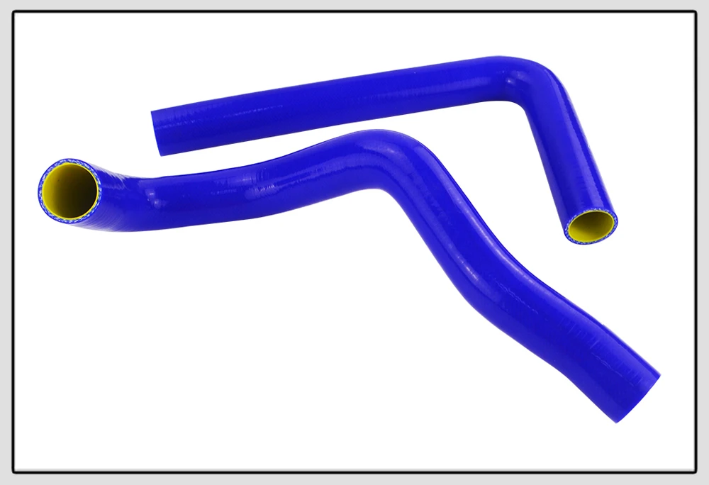 WLR RACING-синий и желтый силиконовый шланг радиатора для TOYOTA Супра JZA80 2JZ GTE TURBO NON VVTI 93-98 с логотип pqy LX2001T-QY