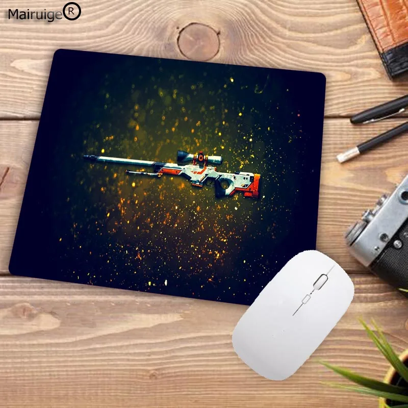 Mairuige большая акция CS GO игровая клавиатура Коврик для мыши маленький размер Для