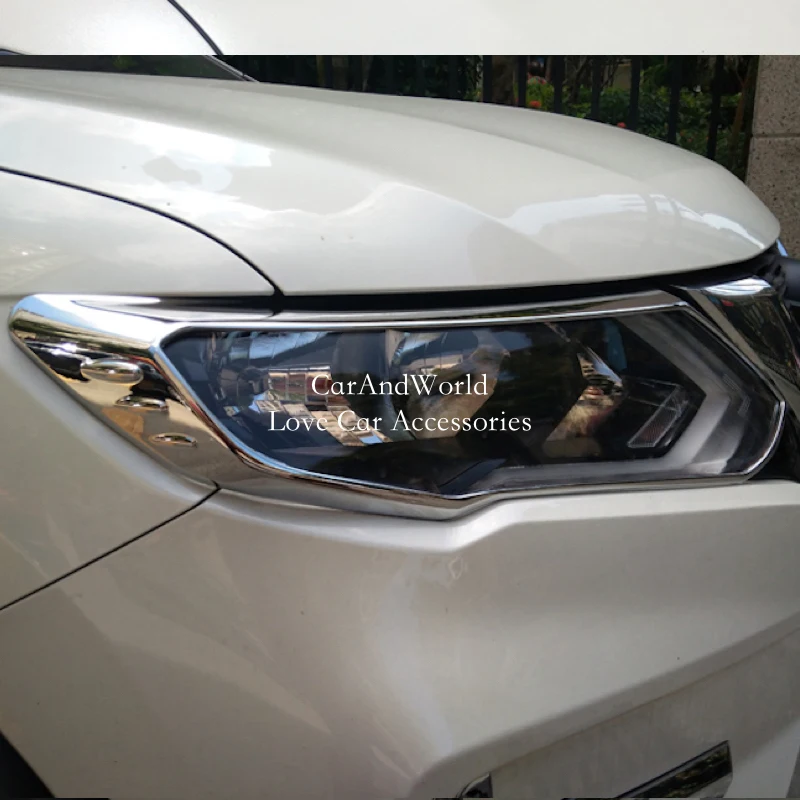 Для Nissan X Trail XTrail Rogue T32 2017 2018 крышка фары передняя фара накладка хромированные