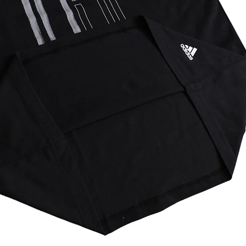 Новое поступление, оригинальные мужские футболки с логотипом Адидас WJ GFX, спортивная одежда с коротким рукавом