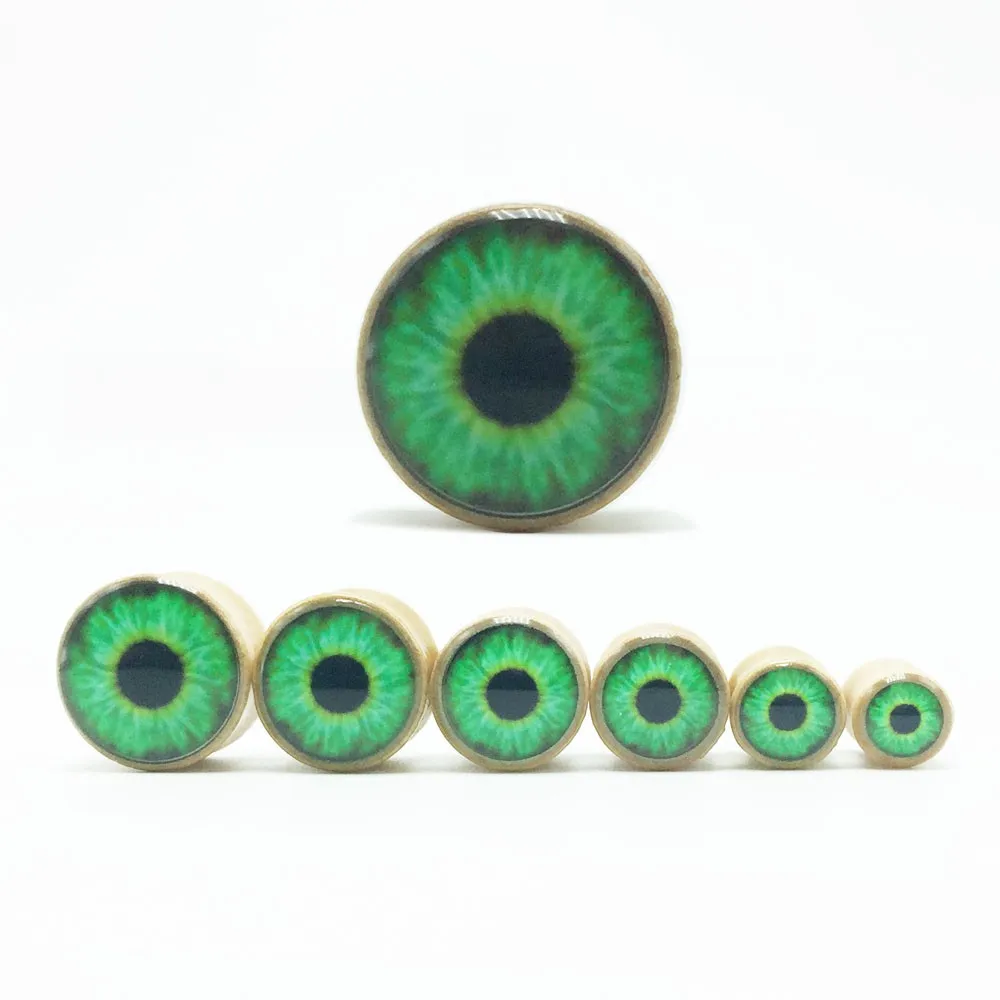 1piece fashion wooden ear plugs gauge kits mixed size 8mm-18mm oil drip eyes body piercing jewelry free shipping for men women