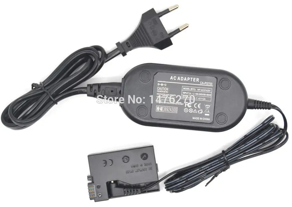 Power Supply chargeur Charger for Canon Kiss x4 x5 x6 eos 550d 600d 650d cargador