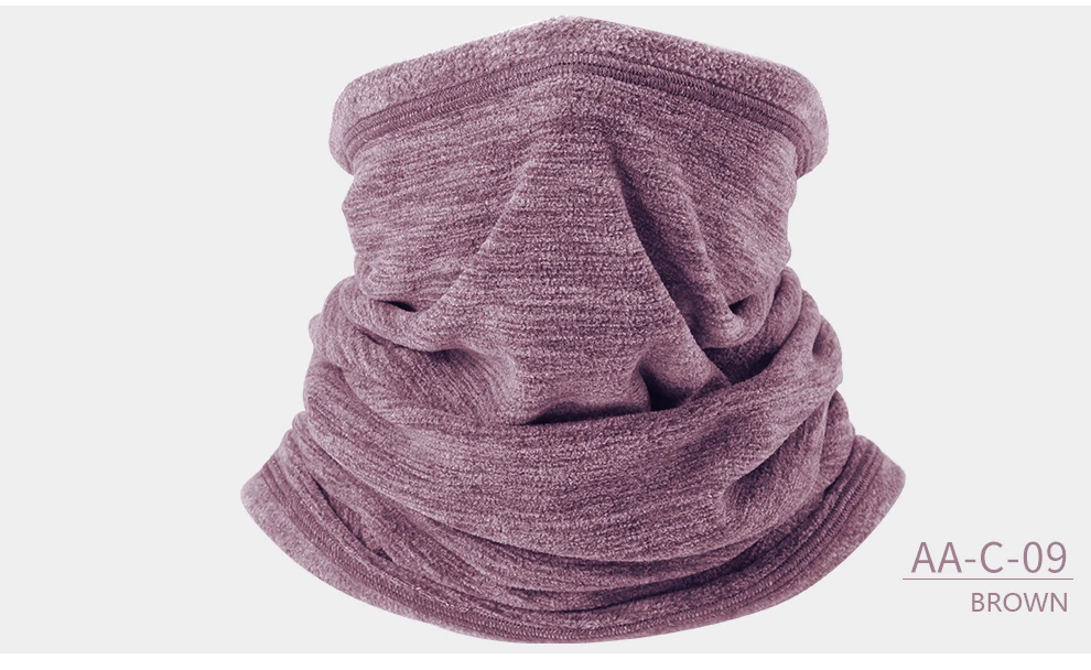 Многофункциональная флисовая шерстяная термальная Балаклава, Зимняя Теплая повязка на шею, маска для лица, шарфы для сноуборда, шапка, повязка на голову, бандана