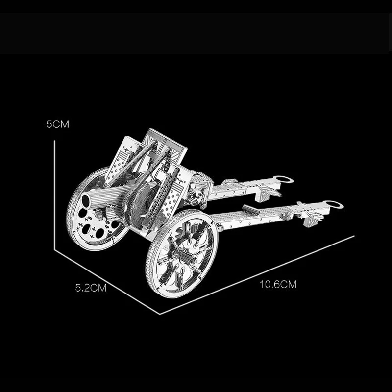 4 шт. набор HK Nan yuan 3D металлический пистолет головоломка военное оружие DIY лазерная