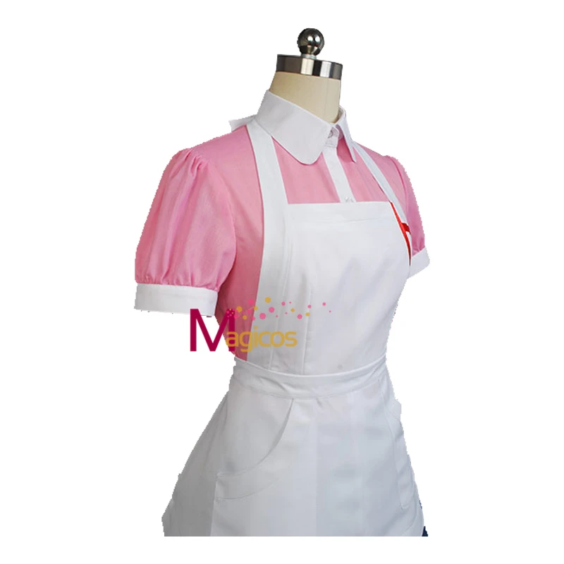 Костюм для косплея Mikan Tsumiki супер Danganronpa 2 карнавальный костюм женщин|Костюмы