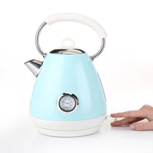 Электрический чайник 304 из нержавеющей стали, открытые видимые температуры