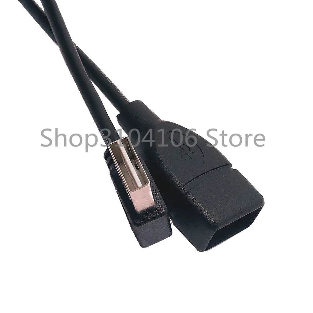 Черный USB 2.0 удлинитель мужчин и женщин удлинитель для портативных ПК высокого Скорость 1 м кабель