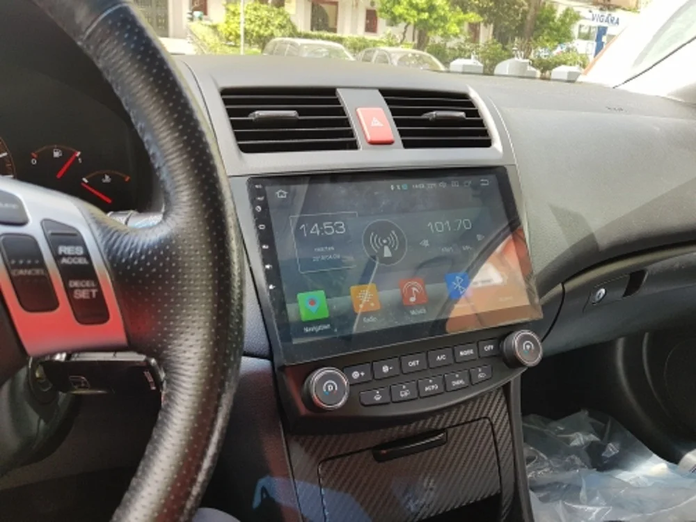 Flash Deal 4GB+64GB PX5 10.1" Android 9.0 Car DVD GPS for Honda Accord 7 2003 2004 2005 2006 2007 Stereo Radio Bluetooth WIFI Mirror-link 2