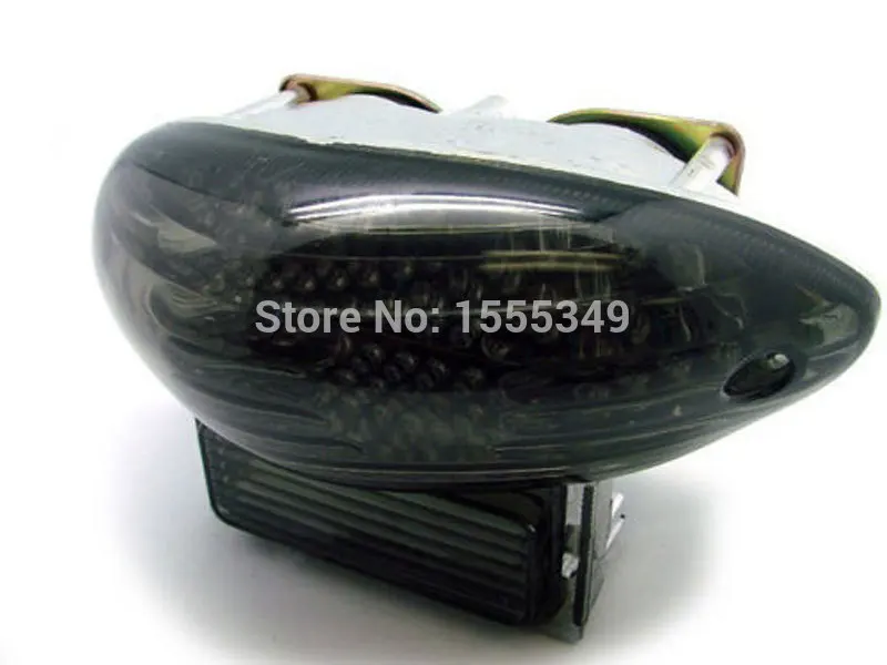 

12v LED INTERGRATED TURN SIGNALS TAIL LIGHT BRAKE LIGHT FOR 1999-2007 SUZUKI HAYABUSA 1300 03-06 Suzuki Katana 600/750 Smoke