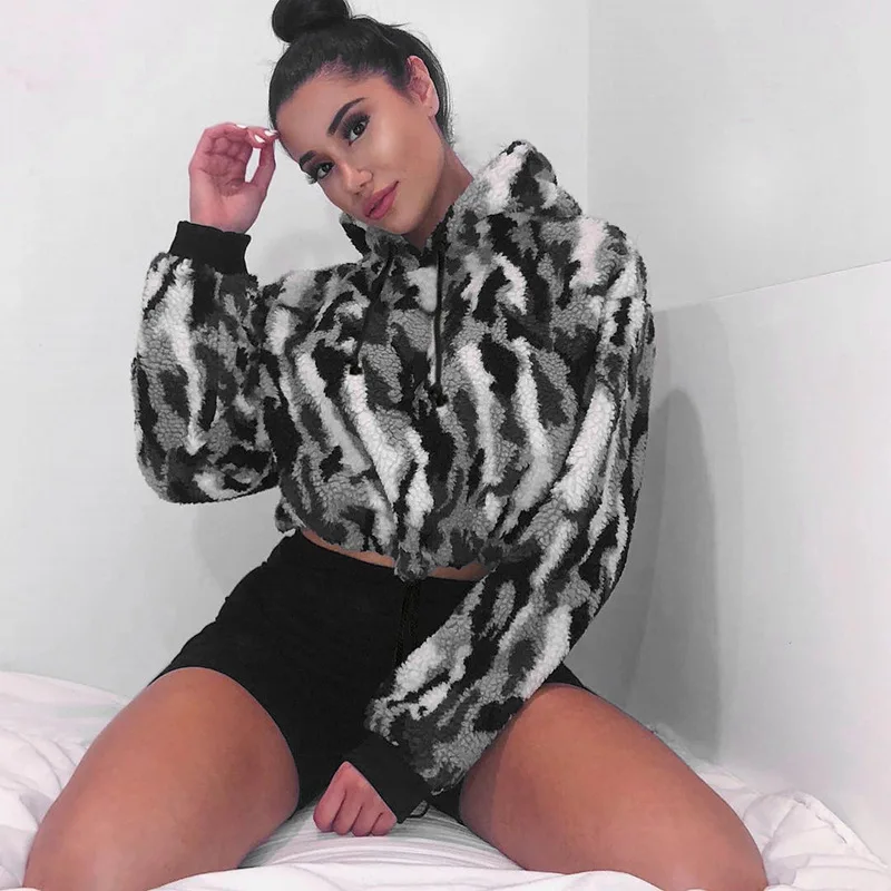 Autumn Fashion Women Loose Warm Thicken Jacket Coat Casual