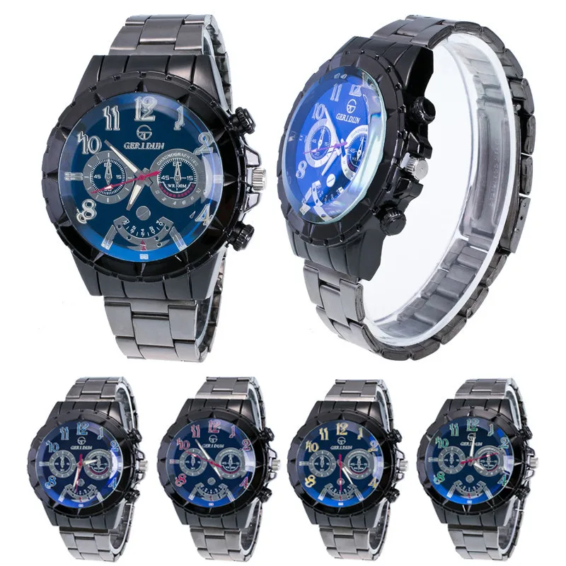 Men Motion Form Stainless Steel Sport Quartz Hour Wrist Analog Watch Brand Watch Men Clock Relogio Masculino #2AP25 (3)