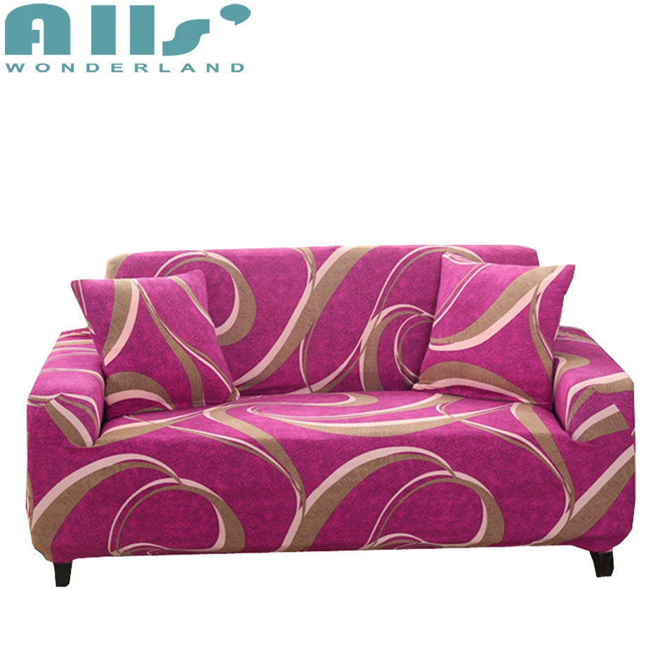 Buy Polyester Sofa Covers For Living Room Pink Couch
