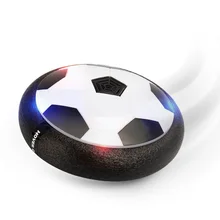 Nuevos niños interior Fútbol novedad gadget Juguetes Disk últimos juegos de interior suspensión eléctrica neumáticos de fútbol para los niños
