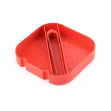 Дышащая ABS рыболовная коробка рыболовная приманка в форме земляного червя приманка «Червь» коробка для хранения снастей