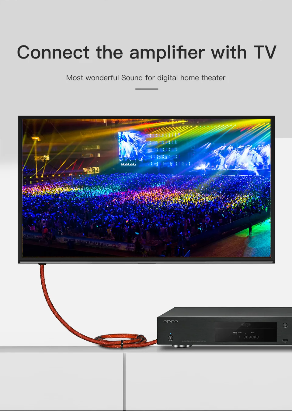 CHOSEAL Digital Optical Audio Toslink Cable Optical Audio Cable for Home Theater, Sound Bar, TV, PS4, Xbox,Playstation (4)