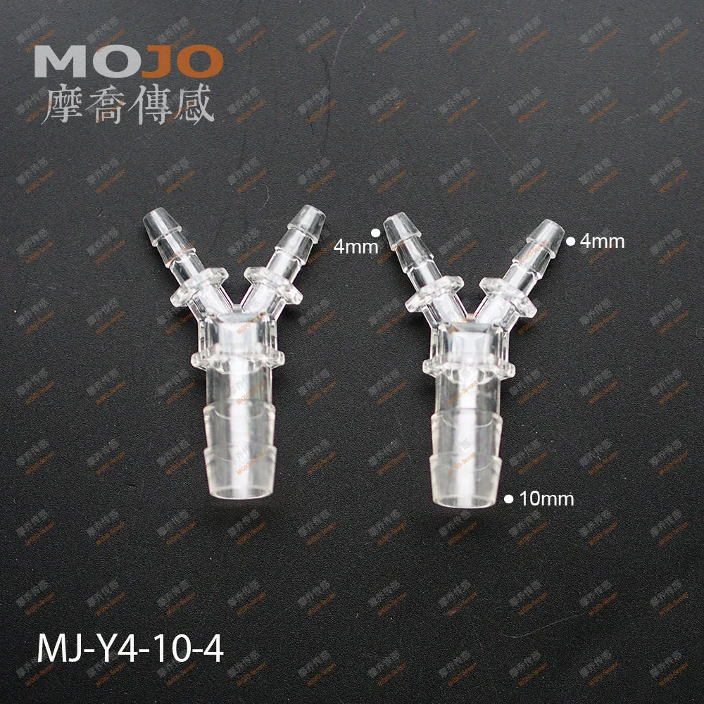 

2020 Free shipping MJ-Y4-10-4 Reducing type Y shape 3 way water pipe adapter(10pcs/lots)