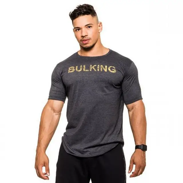 Aliexpress.com : Buy T Shirt Men Clothing casual o neck Bodybuilding ...