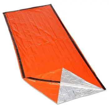

Emergency Survival Sleeping Bag Easy Heat Insulation COMPACT Outdoor First Aid Gear Waterproof Bivy Sack For Camping Hiking Ba