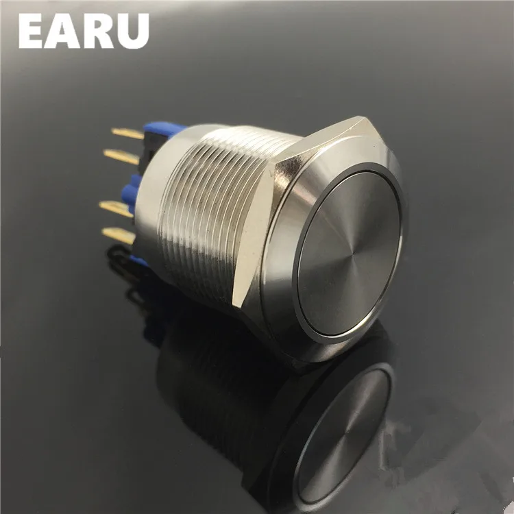 22mm Waterproof Momentary Stainless Steel Metal Doorbell Bell Horn Doorbell Bell Horn