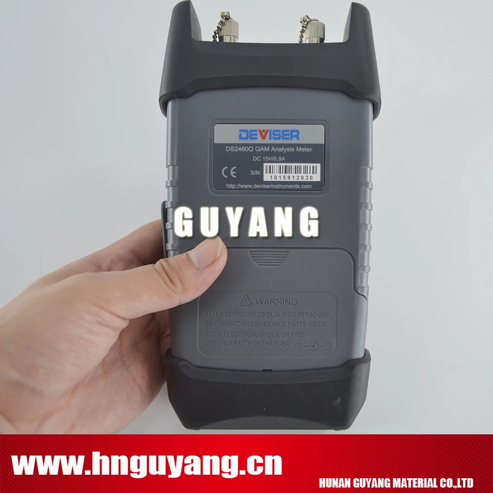Deviser DS2460Q catv метр QAM измеритель уровня сигнала Быстрый спектральный анализ 5 ~ 1220