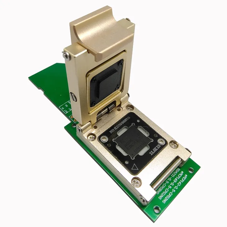 Pogo Pin eMMC_12x16 SD адаптер, для BGA 153 BGA 169, инструмент для восстановления данных мобильного телефона, Nand flash test socket, EMMC программист