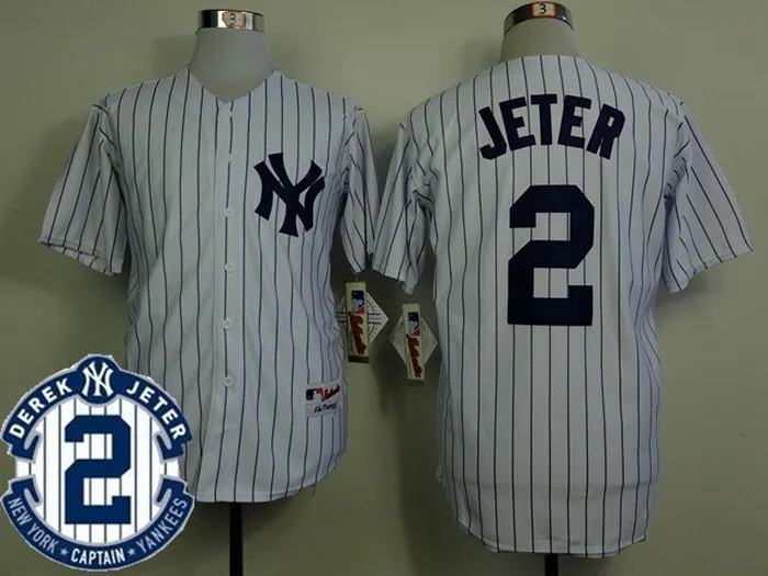 #2 Derek Jeter Jersey NY New York Jersey Baseball Jersey (10)