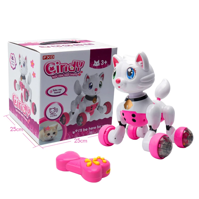 Rc Robot Chat Telecommande Pour Animaux De Compagnie Enfants Jouets Bebe Playmate Electronique Pour Animaux De Compagnie Electrique Chat Intelligent Animaux De Compagnie Cadeau D Anniversaire Mg013 Aliexpress