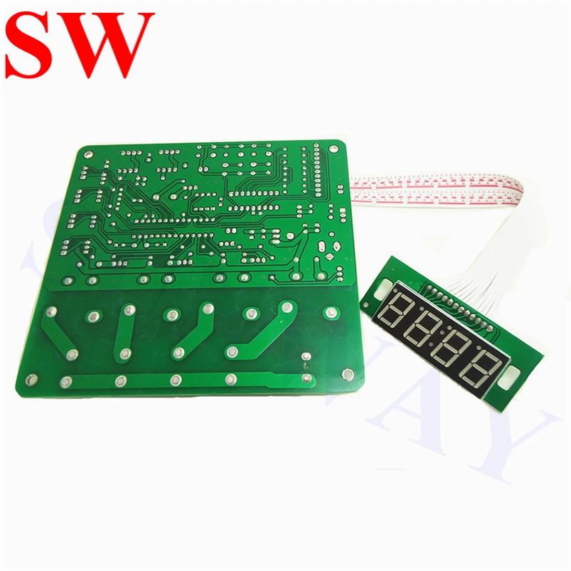 JY 21 4 цифры монетная Таймер доска для 1 года устройств pcb время управления со всеми