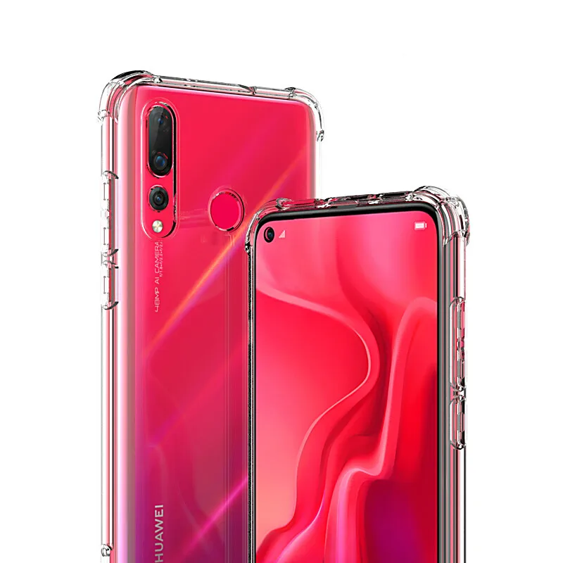 

10PCS Shockproof Soft Case For Huawei P30 Pro 20 Lite P10 Plus P9 P8 P Smart 2019 Anti-Knock Clear Transparent Silicone Cover