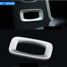 Нержавеющая сталь Стайлинг приборной панели автомобиля Замочная скважина декоративная рамка блесток для Volvo S60 V60 XC60 автомобильные аксессуары