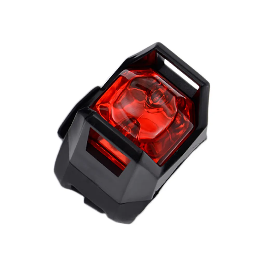 Top 1PC Black Bike Bicycle Cycling Flashing Head Front Wheel LED Flash Light Lamp Bicycle warning light Dropshipping Z0513 hot sell 2