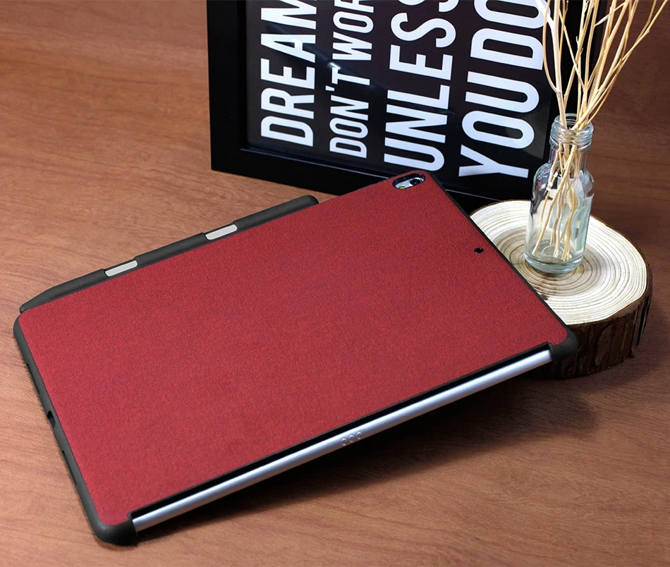 WOWCASE пенал держатель для планшета чехол для iPad Air 3 2019 чехол Twill PU Мягкий край анти-стук задняя крышка для iPad Air 2019 10,5 Funda