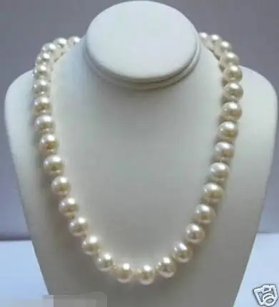 

Free Shipping>>new hot GENUINE AAA+ 11-12 MM WHITE PEARL NECKLACE 18