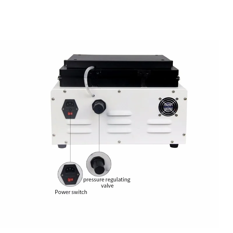 Изогнутый экран 12 дюймов TBK 808 вакуумный ламинатор для удаления пузырьков и