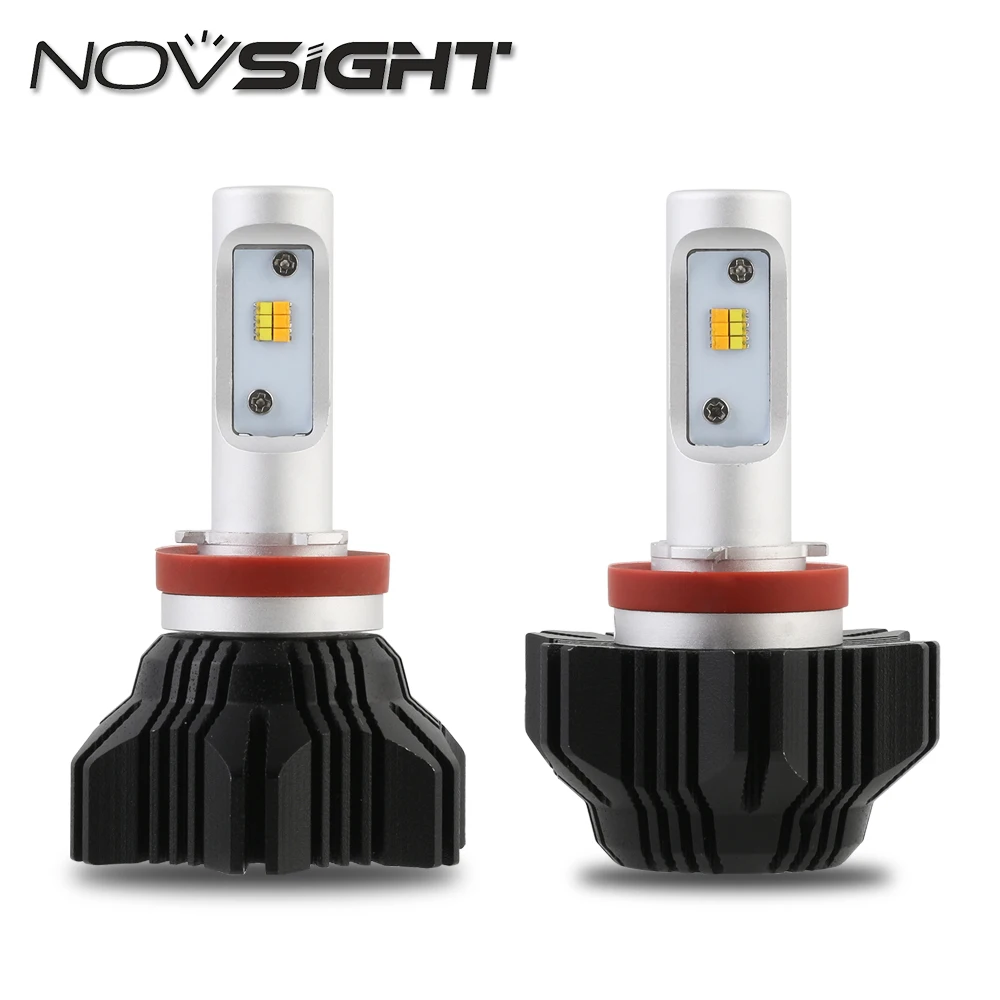 Buy NOVSIGHT 40W 8000LM/set H11 Auto LED Headlamps Kit