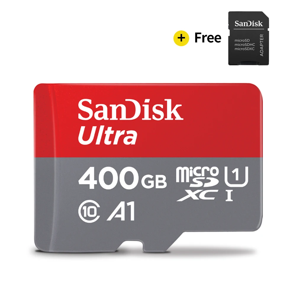 Карта памяти SanDisk A1, 200 ГБ, 128 ГБ, 64 ГБ, 98 МБ/с./с, 32 ГБ, Micro sd карта, класс 10, UHS-1, флеш-карта, память Microsd, TF/sd карта s для планшета