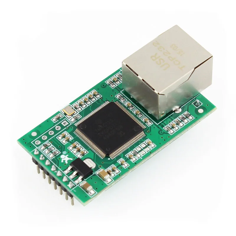 USR-TCP232-E2 Serial Port RS232 RS485 to Ethernet Module UART TTL to LAN Network Converter Support Modbus RTU to Modbus TCP Q005 USR-TCP232-E2 Serial Port RS232 RS485 to Ethernet Module UART TTL to LAN Network Converter Support Modbus RTU to Modbus TCP Q005