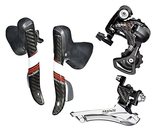 Cheap Microshift Arsis Double 11 Speed Road Bike Group Set for shimano sram