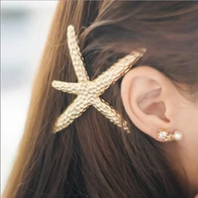 Коми Минималистичная женская заколка для волос из полированного металлического сплава летняя заколка для хвоста в форме ананаса с блестками B60115-19