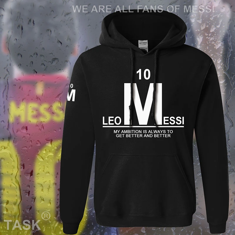 パーカー男性リオネル メッシレオm10アルゼンチンスタートレーナーポロ汗新しい足ボールプレーヤーストリートフリースバルセロナ17 10 Sweatshirt Polo Hoodies Menpolo Sweats Aliexpress