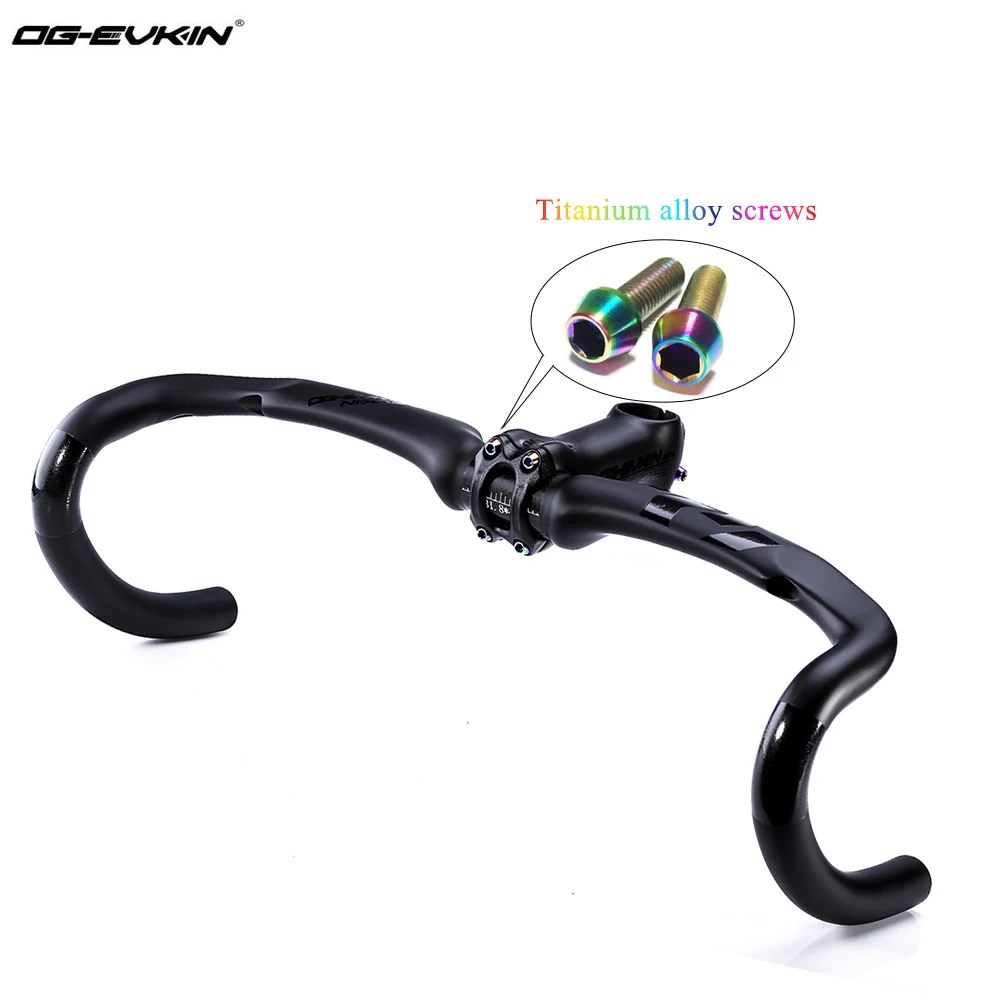 2018 Carbon Bicycle Handlebar Road integrated Stem UD matt bike Aero