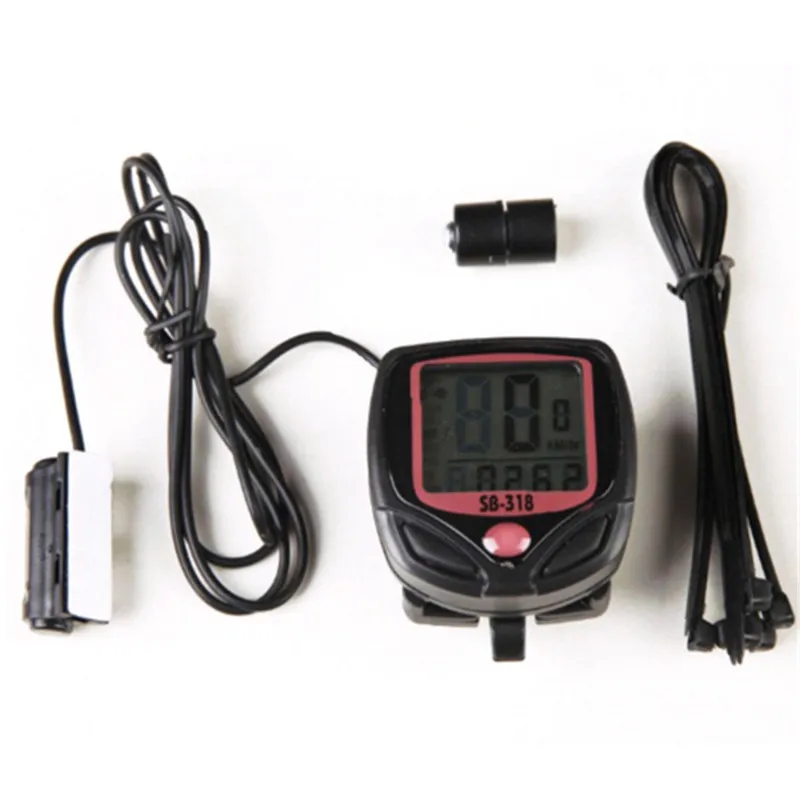 

New 15-Functions Bicycle Computer Waterproof Riding Digital LCD Display Bike Bicycle Odometer Speedometer Cycling SpeedMeter