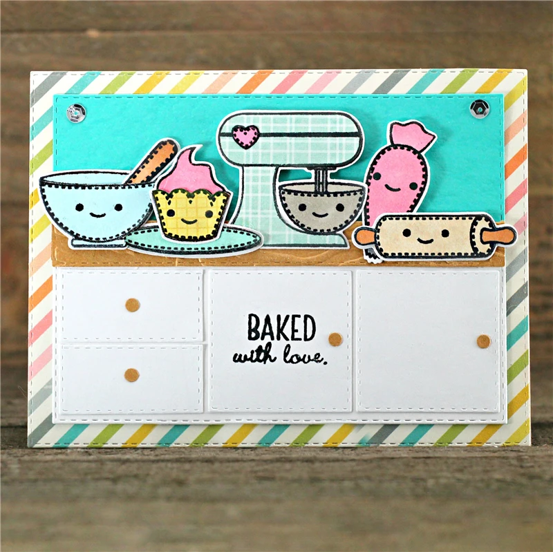 

DiyArts Kitchenware Metal Cutting Dies for Scrapbooking New 2019 Women's Day Stamps and Dies Cookware Cuts Card Making